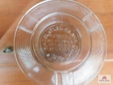 Hazel Atlas Glass Wheeling W. Va. Ashtray