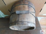 Wood Pail With Bail