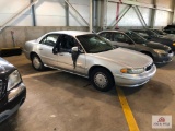 2000 Buick Century Passenger Car, VIN # 2G4WS52J8Y1330200