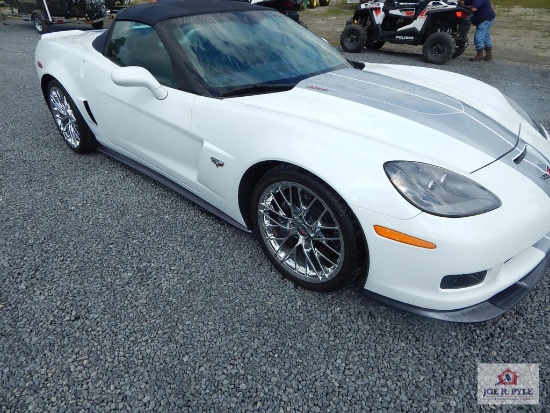 2013 Corvette 598 miles VIN 1G1Y73DE0D5702021