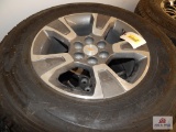 Goodyear 255/65R17 on rims x 4