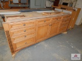 1 Lot of kitchen cabinetry and trim