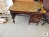 Wooden desk