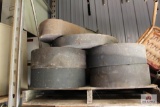 Large industrial grinding wheels