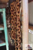 Tail chains, assorted large chains