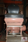 Early child's barber chair