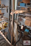 1 lot of bar clamps, PVC pipe etc.