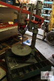 Drill press with cart