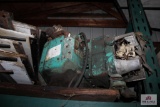 Large motor and wooden rails