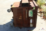 Small dumpster with wheels