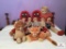 Lot of raggedy Ann and Andies, Teddy Ruxspin, old doll, and tiger