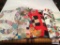 Lot of five 5 vintage quilt tops full size