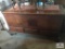 Early three 3 drawer blanket chest