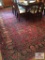Oriental style rug size: 18 X 12