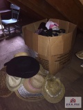 Lot of vintage hats