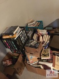Large lot of modern books
