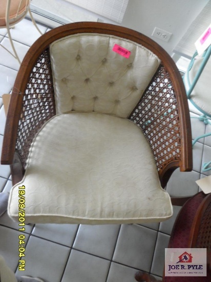 cream chair