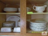 Pfaltzgraff plates, bowls, platters, butter dishes .