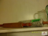 rolling pin, marble rolling pin