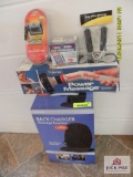back massager, blood pressure monitoring kit, massager