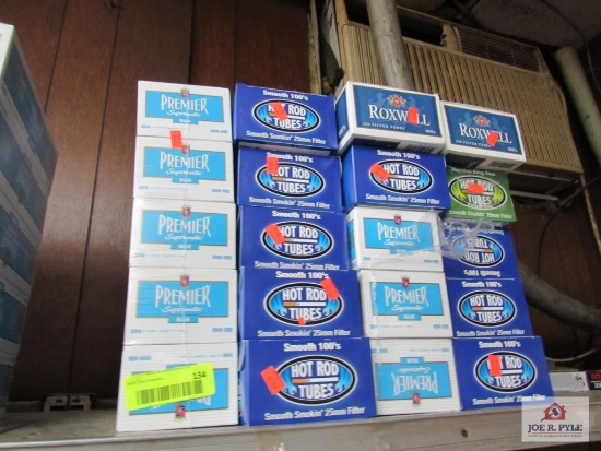 misc. cigarette tubes (20 count)