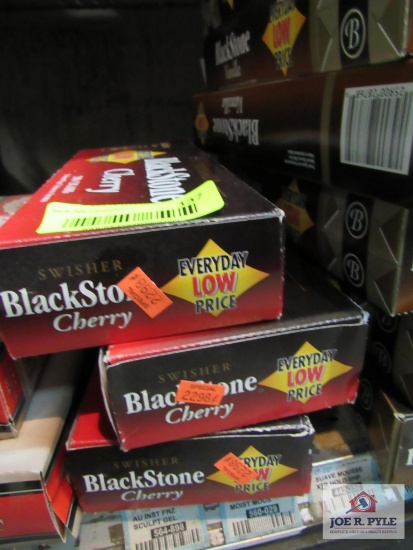 3 cartons of Blackstone cherry cigars