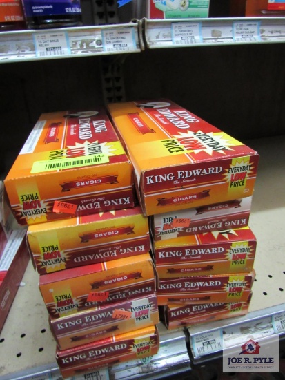 10 cartons of king Edwards cigars