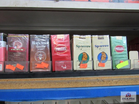 misc. lot of cigars approx. 75 packs
