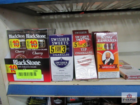 misc. lot of cigars approx. 45 packs
