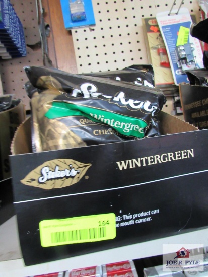 lot of 6 stokers wintergreen chewing tobacco