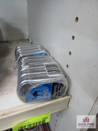 9 tins of snus frost