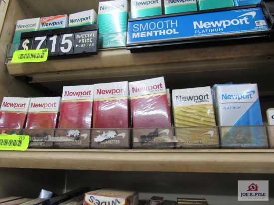 20 packs of Newport