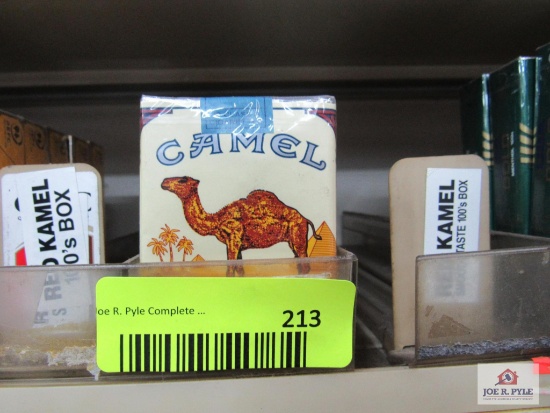 7 pack of camel nonfilter cigs