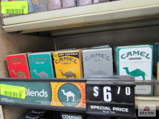 48 packs of camels