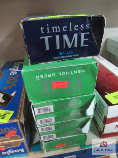 5 cartons of time cigs