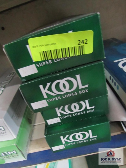 4 cartons of kools cigs