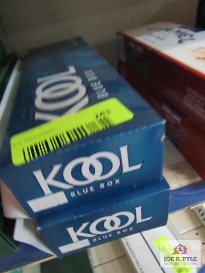 2 cartons of Kool blue cigs