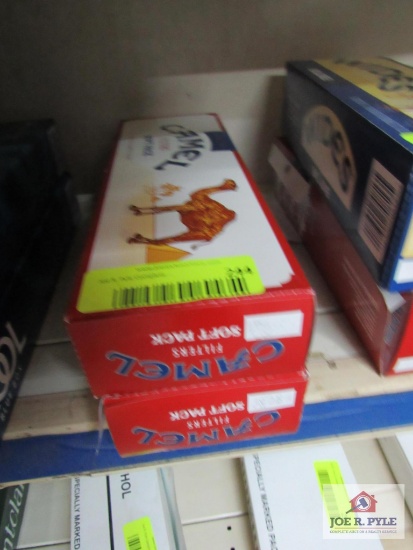 2 cartons of camel filter soft pack cigs