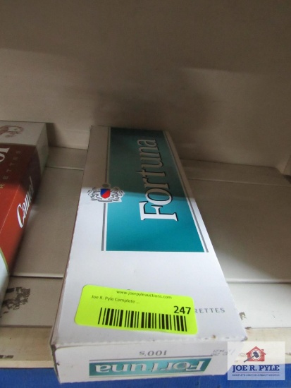 1 carton of Fortuna cigs