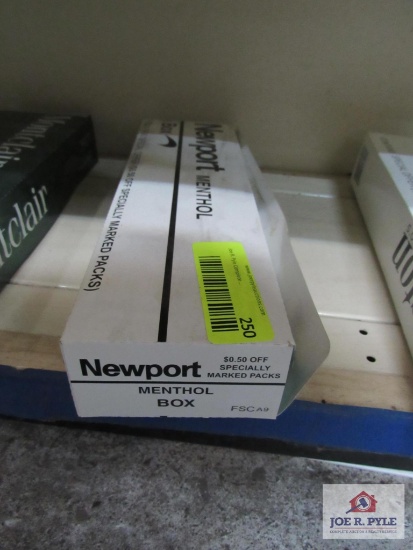 1 carton of Newport cigs