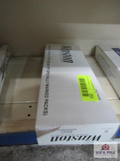1 carton of Winston lights