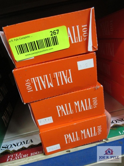 4 cartons of orang pall mall 100