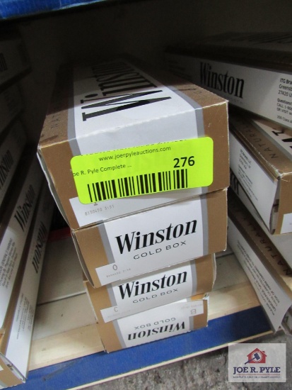 4 cartons of Winston light