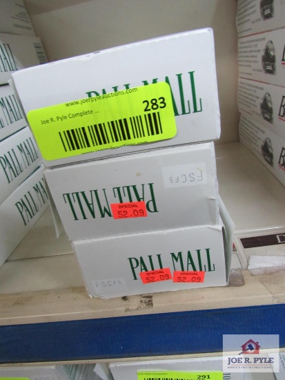 3 cartons of pall mall