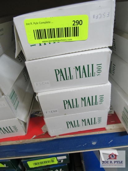 4 cartons of pall mall 100s