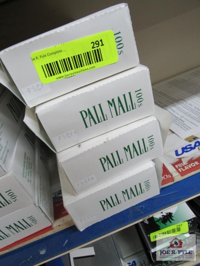 4 cartons of pall mall 100s