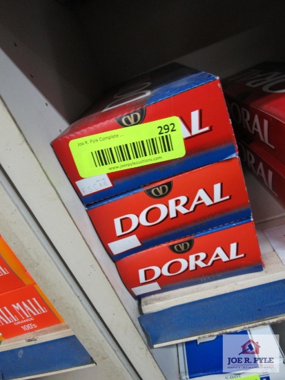 3 cartons of Doral 100s