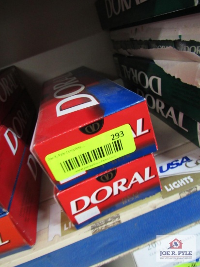 2 cartons of Doral