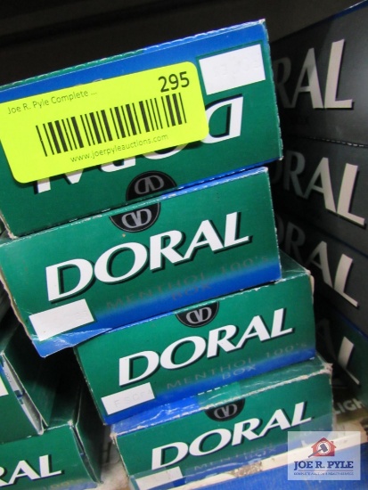 4 cartons of Doral menthol