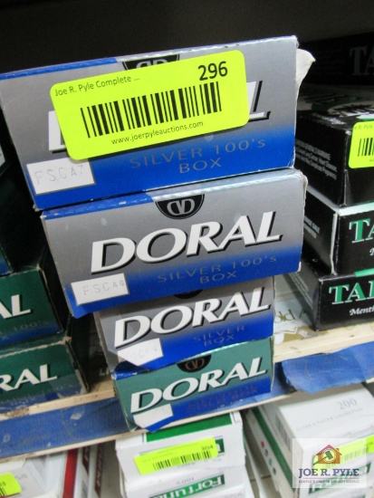 4 cartons of Doral cigs